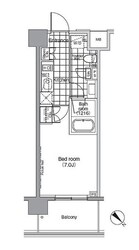 パークハビオ赤坂の物件間取画像